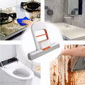 Compact Mini Mop with Retractable Handle | Wet & Dry Cleaner for Kitchen, Bathroom, Living Room & Car Glass | Portable Handheld Cleaning Mop for